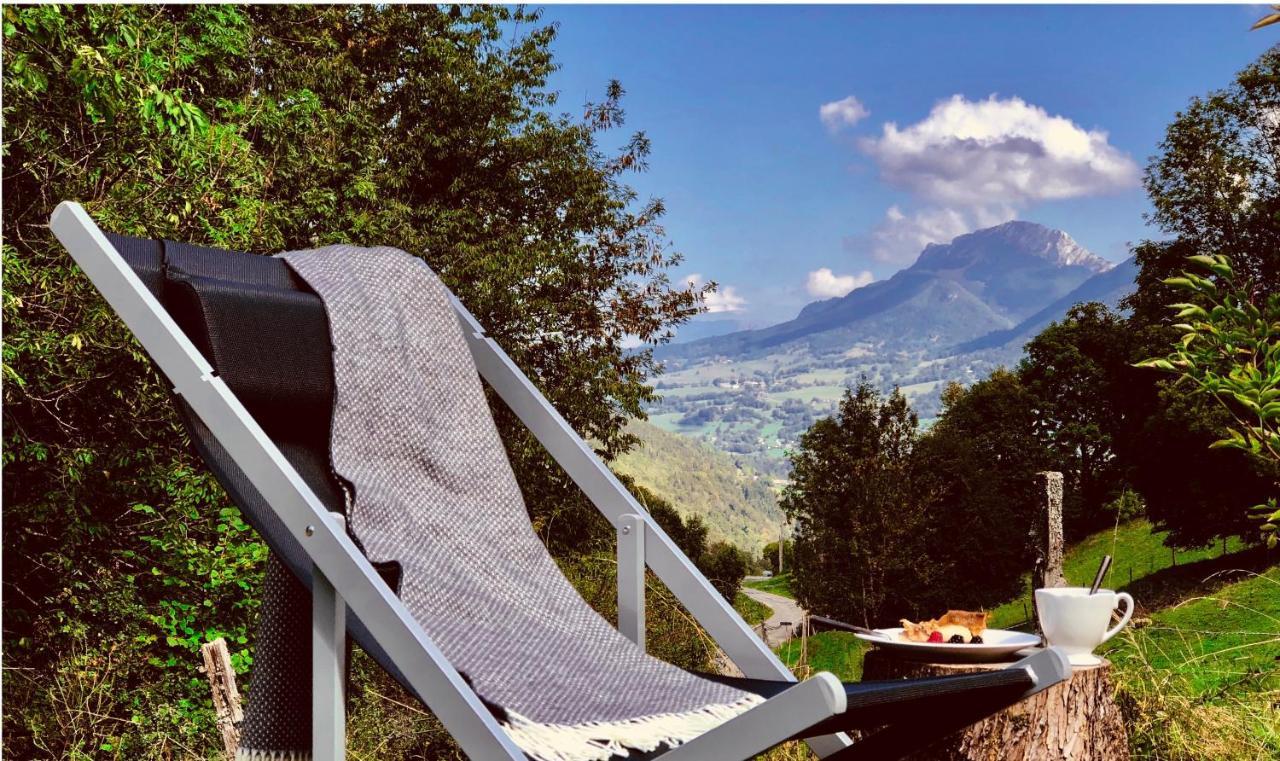 Chapamama Bed & Breakfast Aillon-le-Vieux ภายนอก รูปภาพ